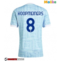 Moške Nogometnih dresov Juventus Teun Koopmeiners #8 Gostujoči 2025-26 Kratki rokavi